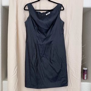 Short dark gray dress